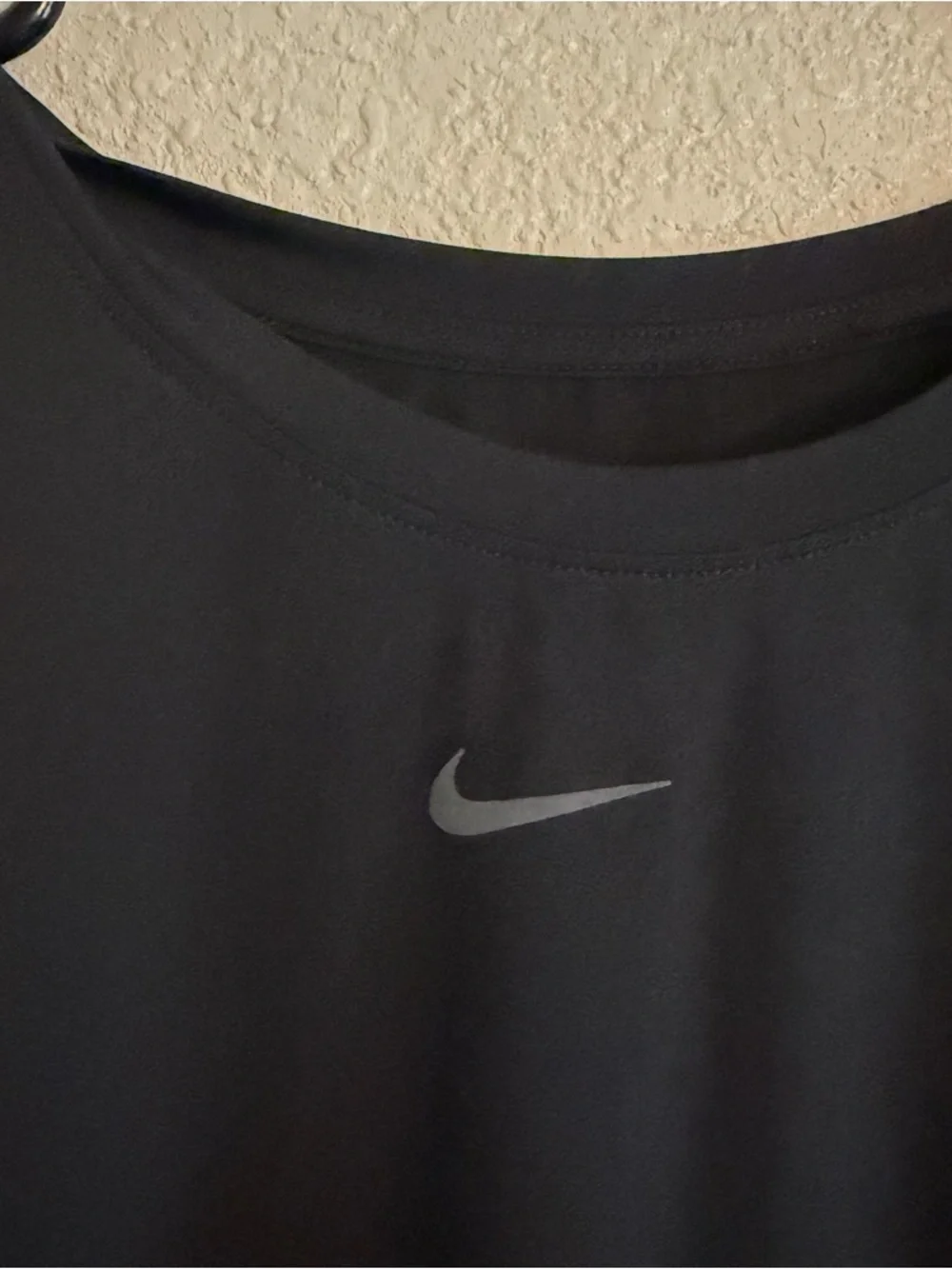 Women Black Athletic Tank Top by Nike - Picture 3 of 5